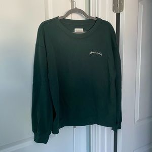 COPY - Abercrombie Dark Green Sweatshirt Sz XL